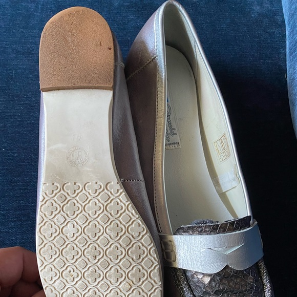 Arnold Churgin Handmade Italian Statement Penny Loafers - Picture 5 of 5